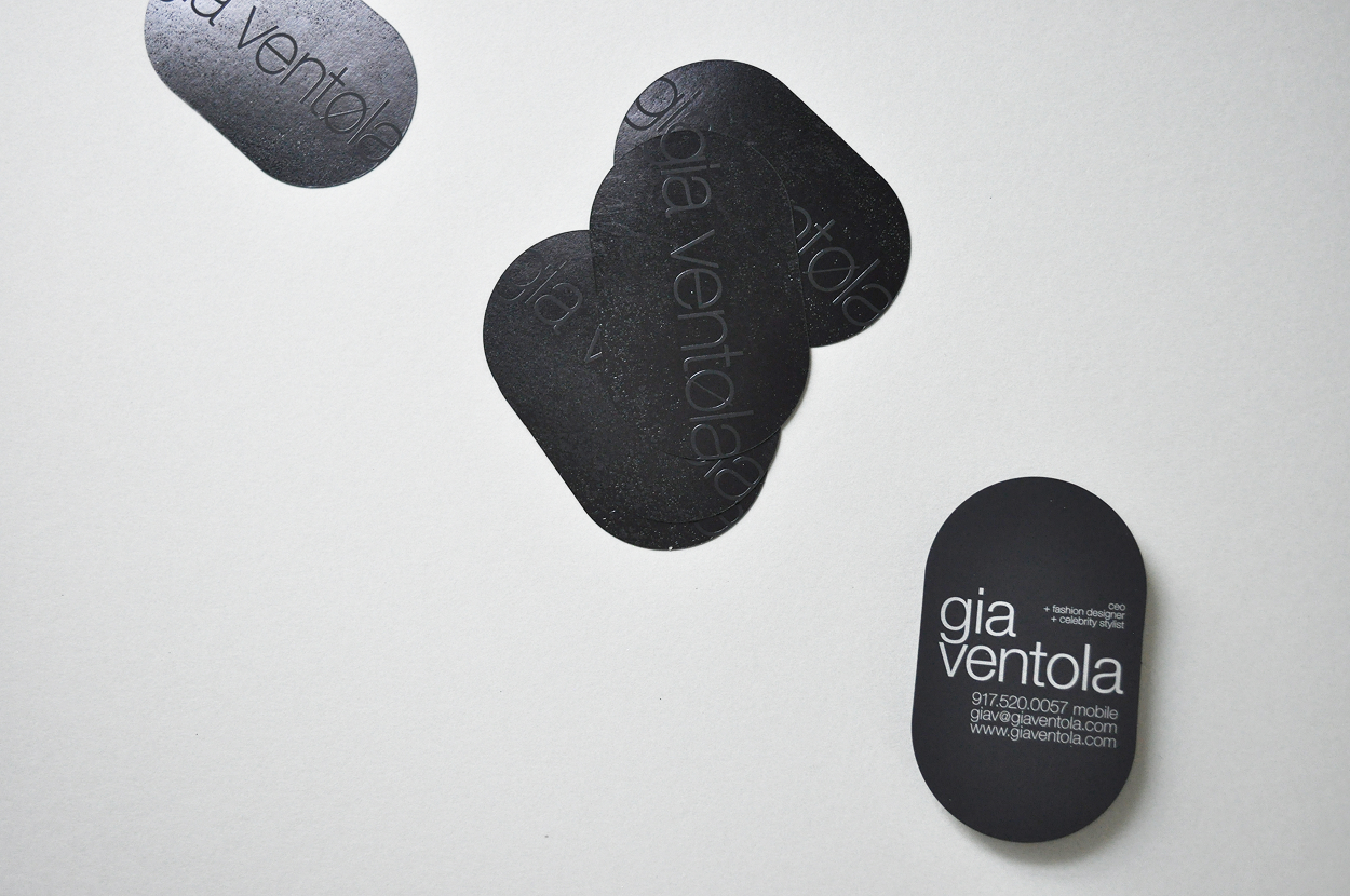 Gia Ventola Couture business card collection and contact details
