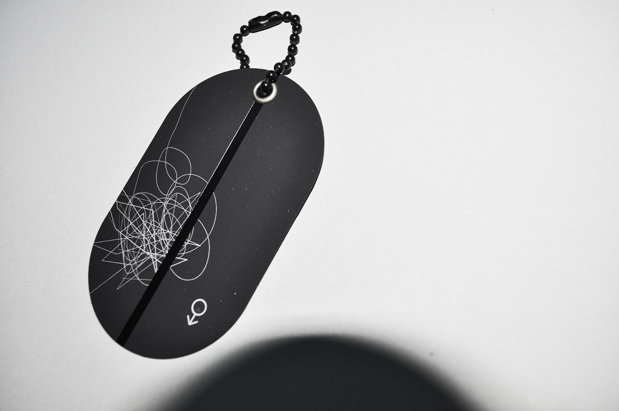 Gia Ventola Couture architectural clothing hang tag