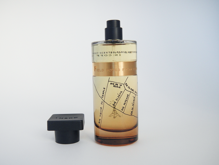 Field Notes from Paris perfume bottle
