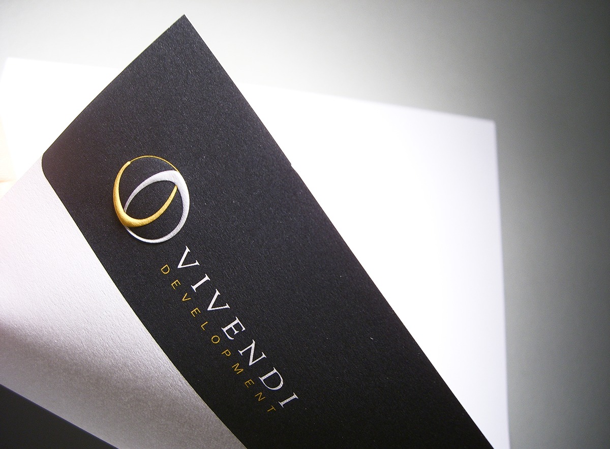 Vivendi Development branded stationery and letterhead